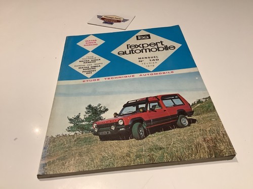 Matra simca rancho revue - matra,