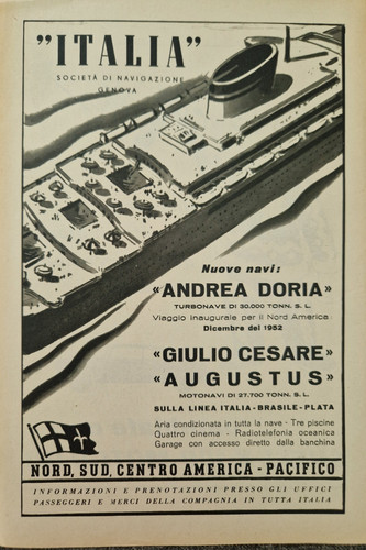 Nave andrea doria italia - doria,