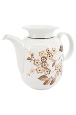  Schirnding: Caffettiera Porcellana Motivo Floreale Vintage