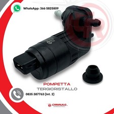 Pompa Doppia Lavavetri Fiat Grande Punto Panda Doblò 500 Croma Lancia Ypsilon
