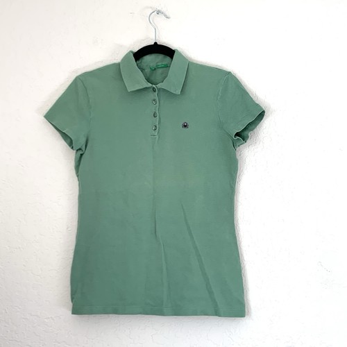 Polo benetton donna verde - benetton,