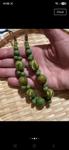 Collana regolabile perle - collana,