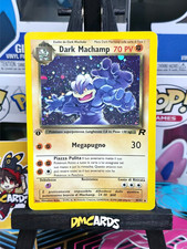 Pokemon Dark Machamp 10/82 Rara Holo Prima Edizione | Team Rocket Ita | Played