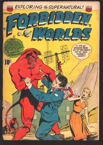 Forbidden worlds 32 - worlds, #32