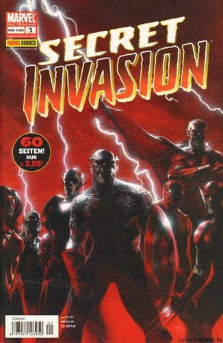 Secret invasion marvel - invasion, n.1