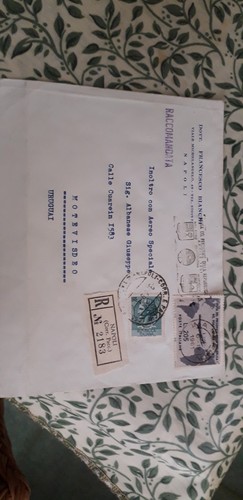 Storia postale racc estero - storia, racc.