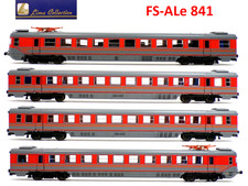 Lima Italia L149945, FS set Convoglio n°4 elementi ALe 841, Treno 2, Livrea MDVE