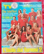 L'Isola dei famosi 2 - Rivista TV Sorrisi e Canzoni n. 37 - 11-17 settembre 2004