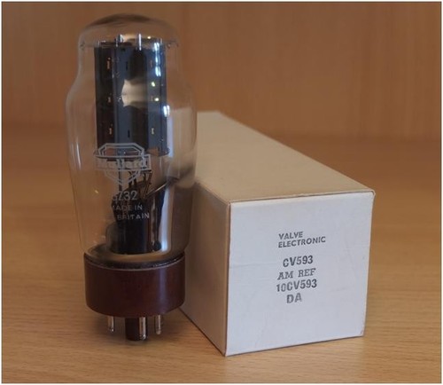 Mullard cv593 gz32 valvola - mullard, cv593/gz32,
