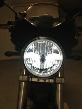 Vetro Trasparente Fari LED Nero Ducati Monster 916 996 1000 Black Fanale