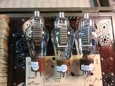3 X  811A VT217 CV628 RCA  USED TESTED WITH  FUNKE 