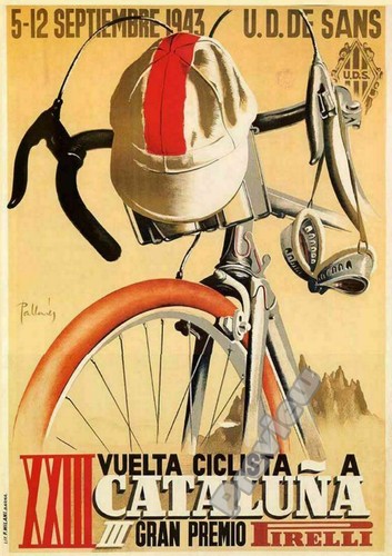 Poster vuelta ciclista - vuelta, a