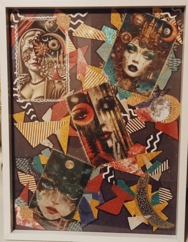 Quadro moderno dipinto - a, mano