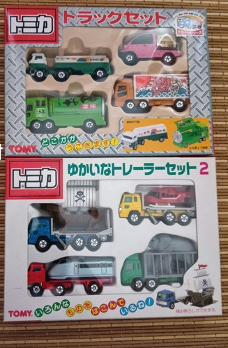 Tomica truck set fun - set, trailer