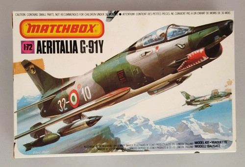 Aeritalia matchbox - aeritalia, g-91