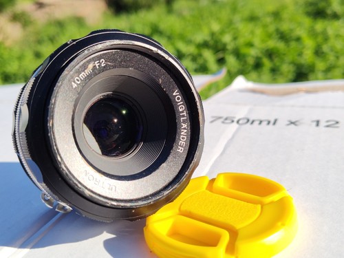 Voigtlander ultron 40mm sl - voigtlander, f/2