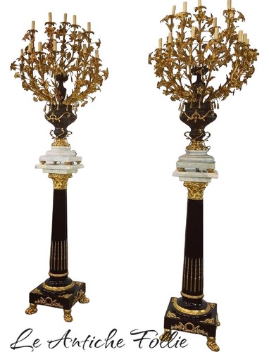 Splendida coppia candelabri - splendida,