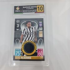 Weston Mckennie Topps Match Attax 21/22 Jersey JR-WM Memorabilia GRADED FICA.FUN