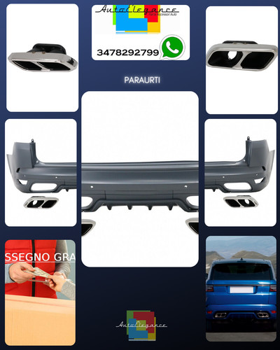 Paraurti posteriore per sport - paraurti,