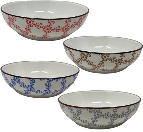 Ciotole floreale ceramica - 4,