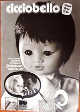 CICCIOBELLO. pubblicita' tratta da Il Giornalino. anni '70. advertising