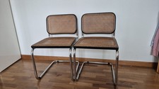 4 Sedie Cesca B32  Anni 60 di Marcel Breuer per Gavina con etichette 