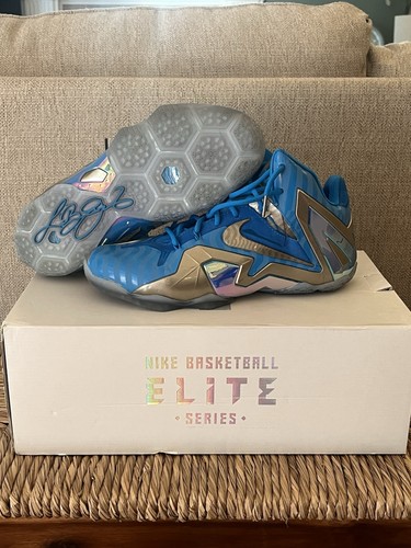Uomo lebron elite blu - uomo,