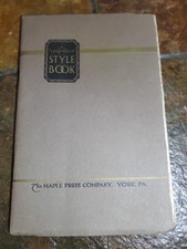A Typographical Style Book
