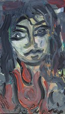 Gustavo BOLDRINI (1927-1988), quadro a olio su faesite