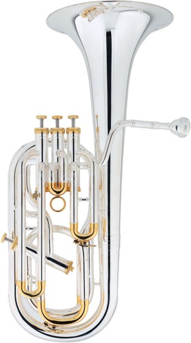 Baritono ottone argentato - baritono, in