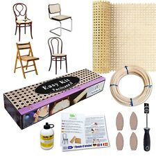 Paglia di Vienna KIT  RIPARAZIONE SEDIE  Midollino, Cunei Scalpello Istruzioni