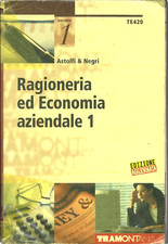 RAGIONERIA ED ECONOMIA AZIENDALE VOL. 1 LIBRO SCUOLA EDIZ ITA USATO ML3 87947