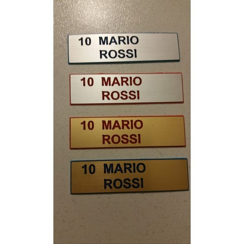 Targhetta citofono posta - citofono,