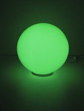 COPPIA LAMPADA LED GLOBE 30cm luce interni locale pub arredo sfera decorazione