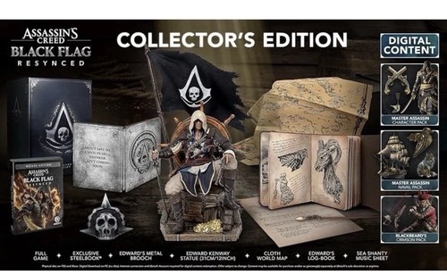 Assassin creed black - black, flag