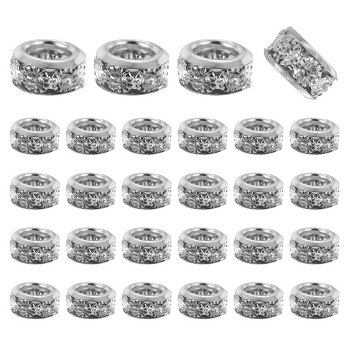 Pezzi 10mm perline strass - pezzi,