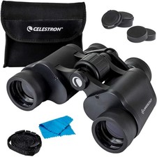 Binocolo grandangolare 7x35 impermeabile K9 ottica impugnatura in gomma + custodia