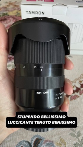 Tamron 75mm di iii rxd - tamron,