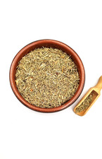 Tisana sfusa con foglie