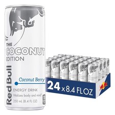 (Confezione da 24) Red Bull Energy Drink, Bacche di Cocco, Edizione Cocco, 8,4 Fl Oz