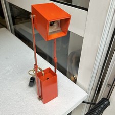 LAMP ORANGE LOUIS POULSEN "LAMPETIT"  BY BENT GANTZEL-BOYSEN/VERNER PANTON 1966
