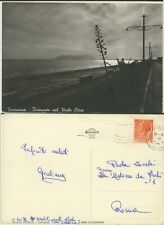 TERRACINA- LATINA -TRAMONTO SUL VIALE CIRCE  CARTOLINA 