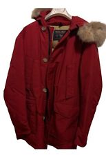 Woolrich Arctic Parka uomo originale Rosso Tg M