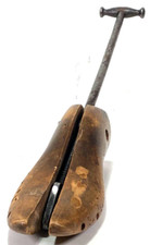 Antique Wood & Iron Shoe