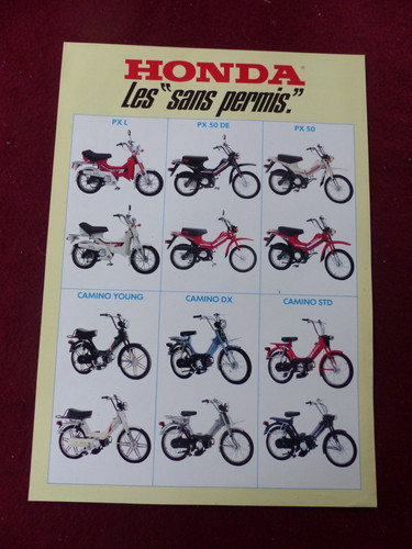 Prospectus moto honda les - prospectus,