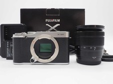 Fujifilm Fuji X-M1 Digital Camera Silver 16-50mm Lens Kit w/ Box [Exc+] #Z5570A