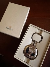 Portachiavi Rolex Acciaio Logo