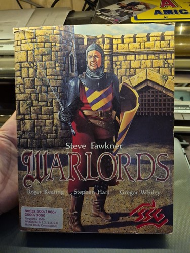 Warlords game commodore - warlords,