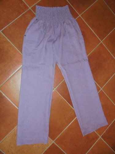 Pantalone lino prenatal - pantalone,