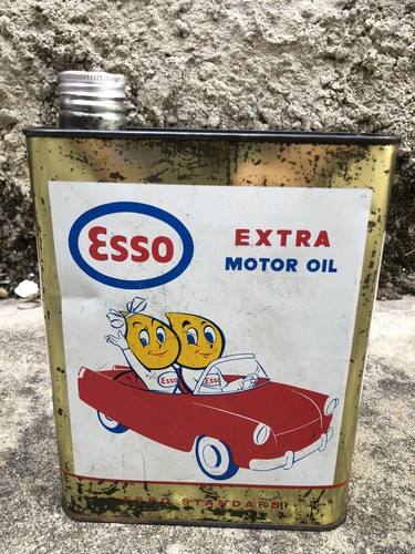 Latta olio esso epoca lattina - olio,